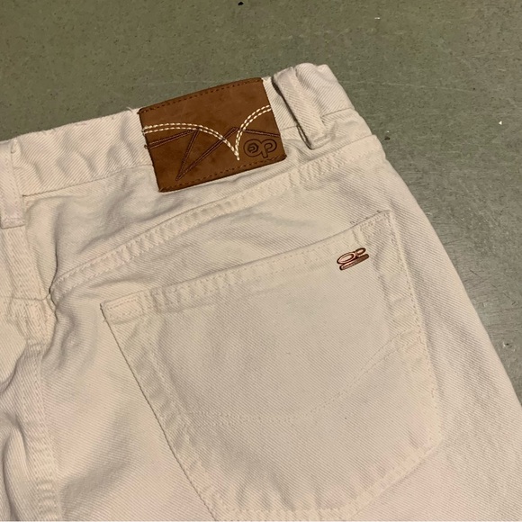 Vintage Ocean Pacific Jeans 32 Mens Ivory Sunset - Picture 7 of 9